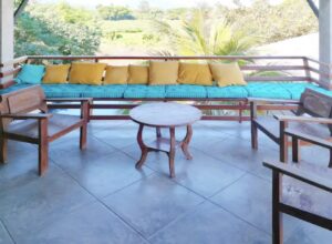 Spacious veranda