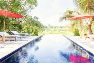 Our private pool
